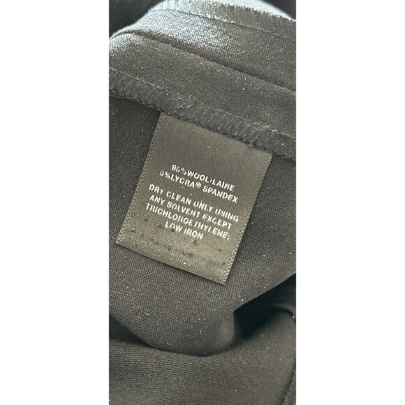 Lafayette 148 New York Bleecker Slim-Leg 10" Rise Pants - Black Size 6 $598 - Picture 8 of 8